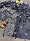 Dhruvi Designer Heavy Embroidery Work Cotton Sarees Wholesale Price In Surat